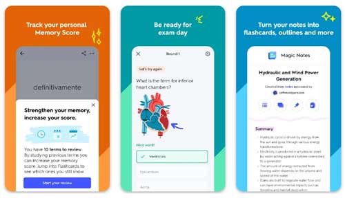 اپلیکیشن کوییز لت Quizlet