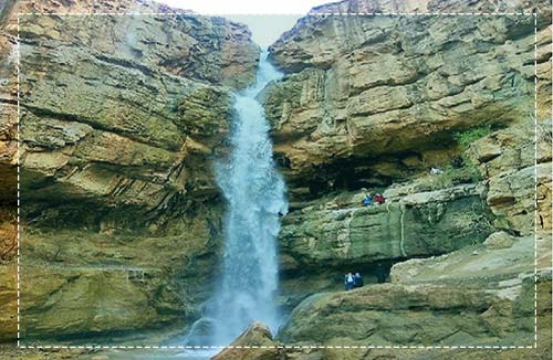 آبشار دره گاهان تفت